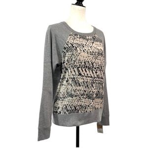 Converse One Star Grey Pullover Sweater Size Large